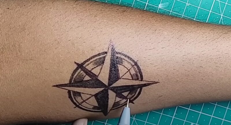 Abstract Design tattoo