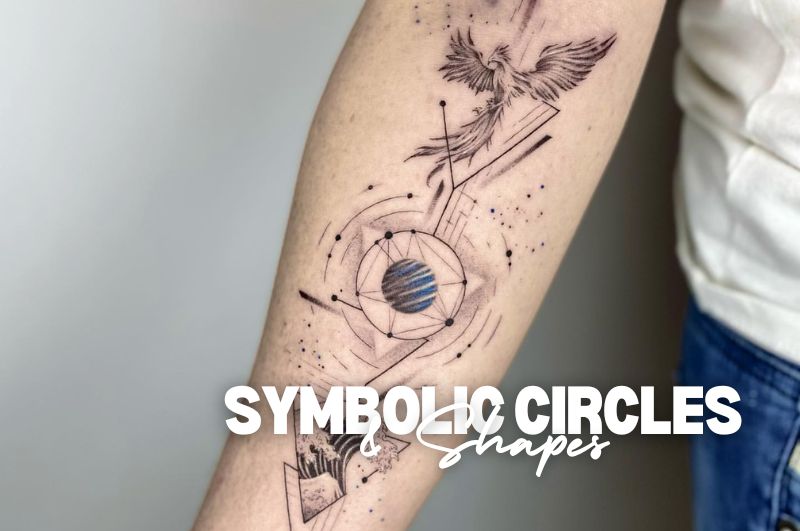 Symbolic Circles and Shapes In Tattoos